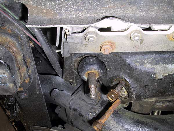 Radiator offside bracket