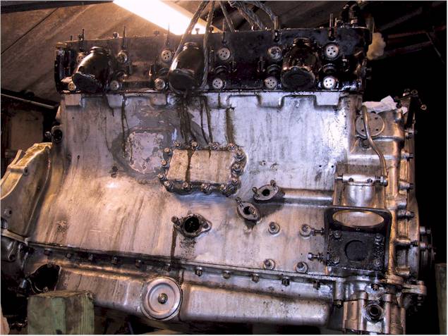 R-R PIII - engine hung by its head
