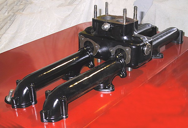 R-R PIII - painted inlet manifold