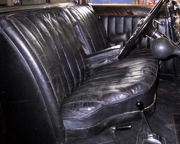 Phantom III front seats